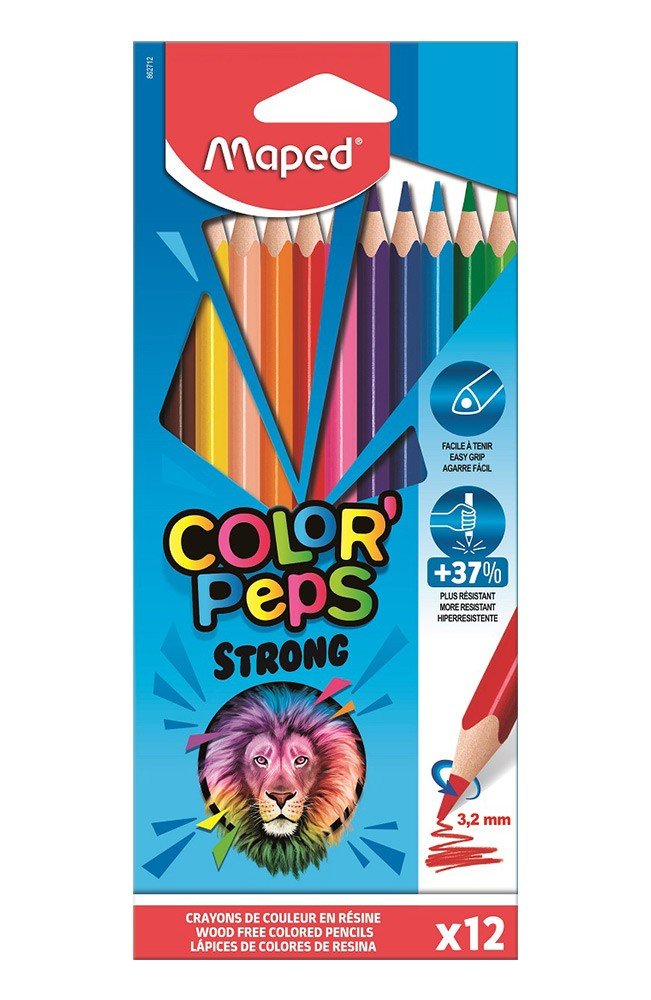 Ξυλομπογιές ΜΑΡΕD Color Ρeps Strong 12τμχ.